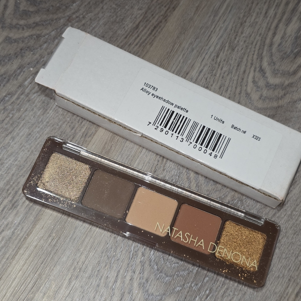 Natasha Denona Alloy Palette - Gold and Tan Hues